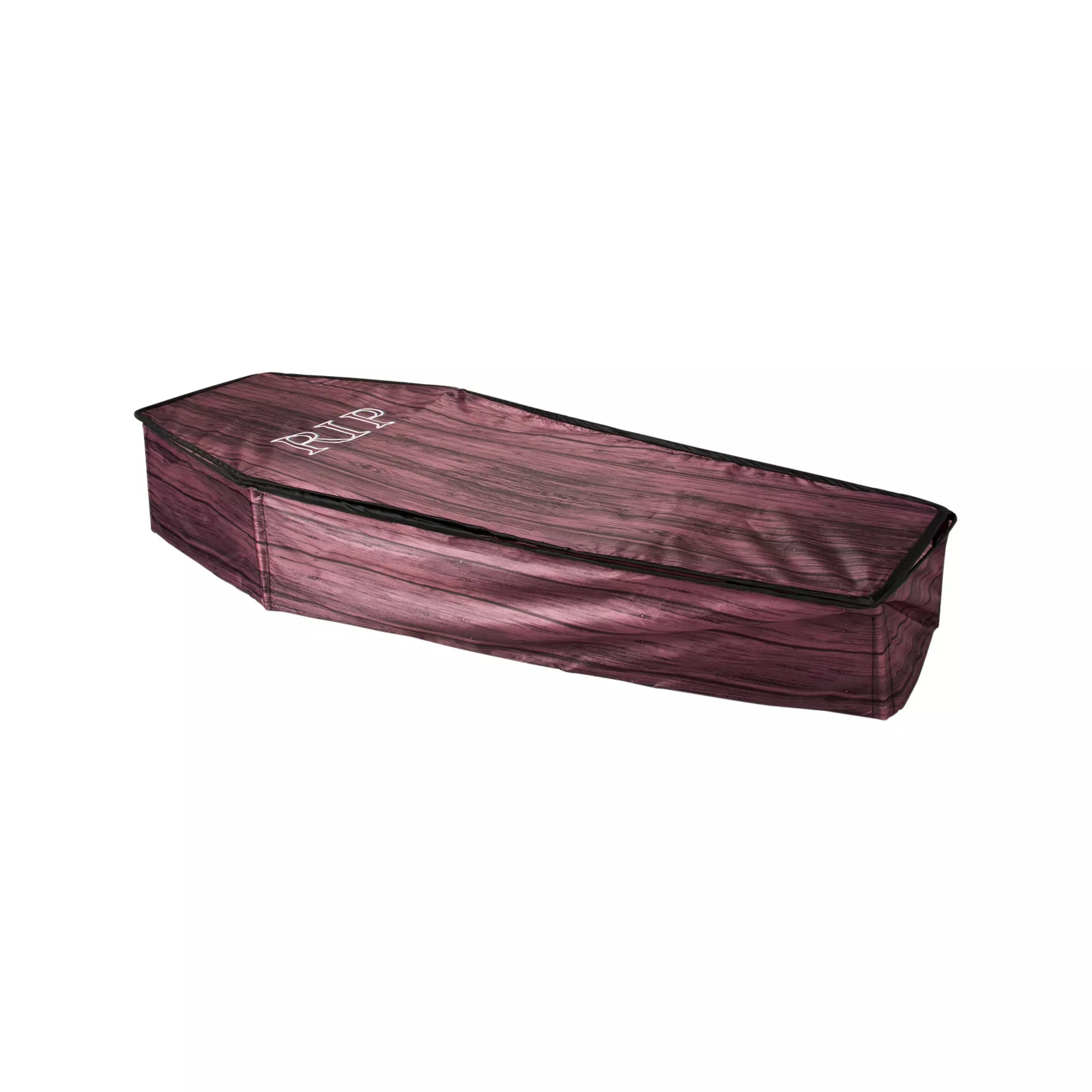 5 Ft Printed Fabric Collapsible Coffin