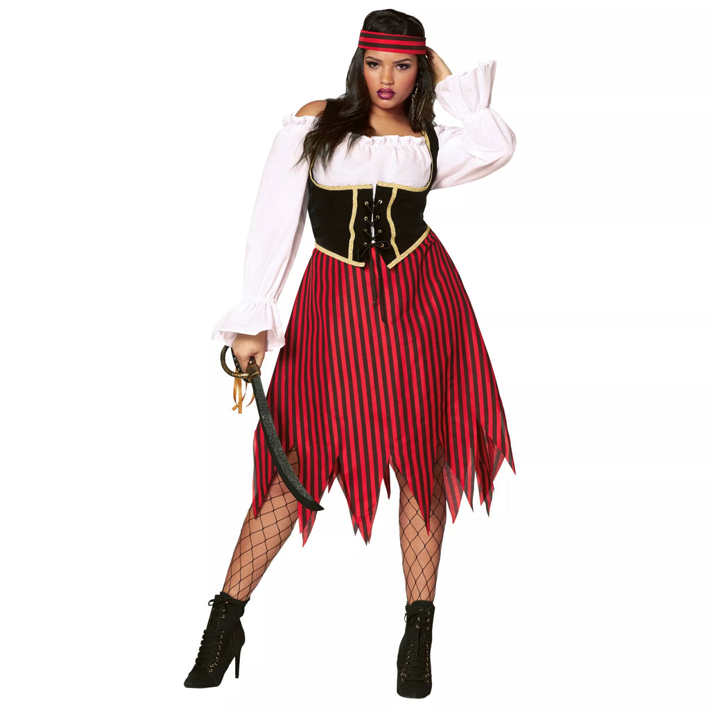 Adult Buccaneer Beauty Pirate Costume