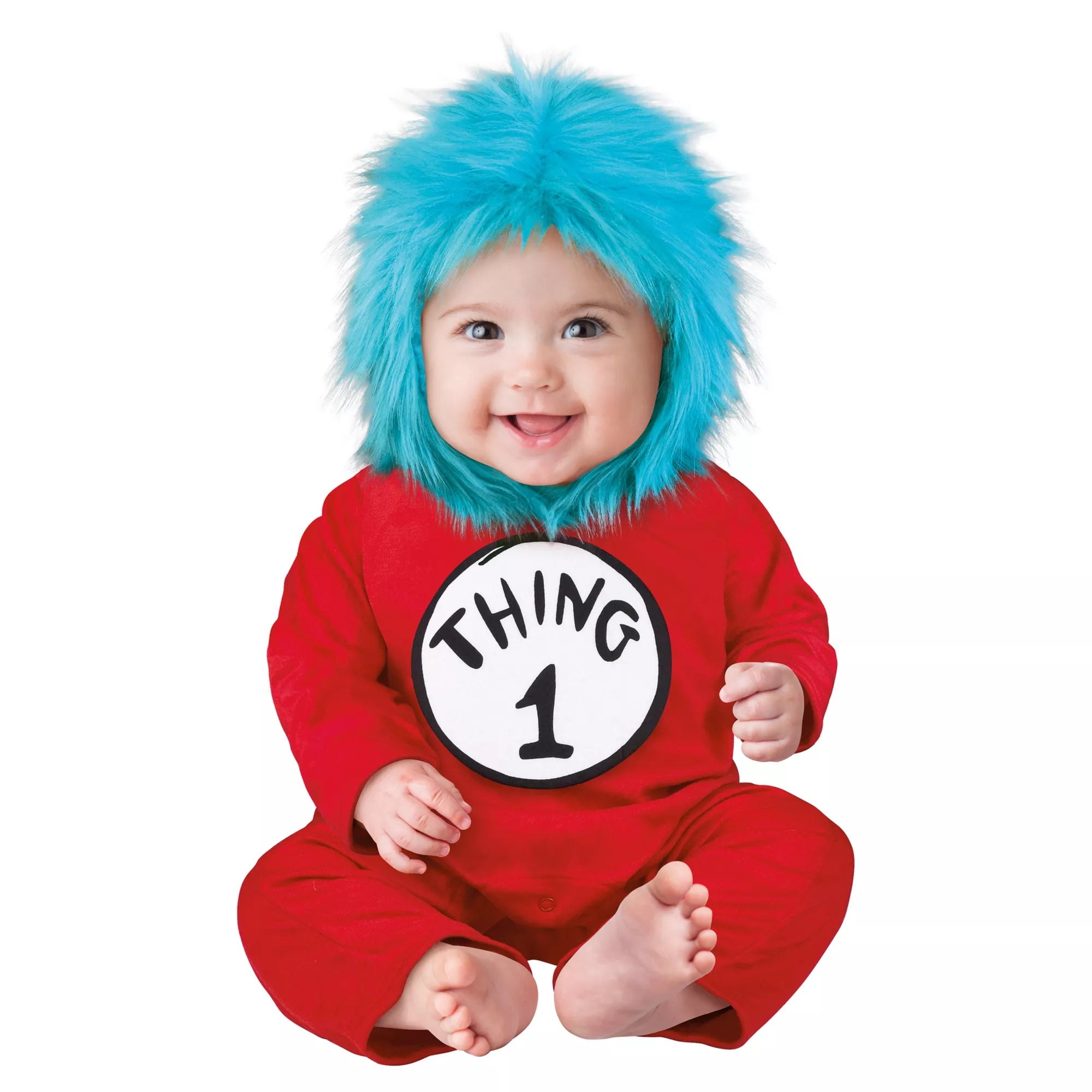 Baby Thing 1 and Thing 2 Costume - Dr. Seuss