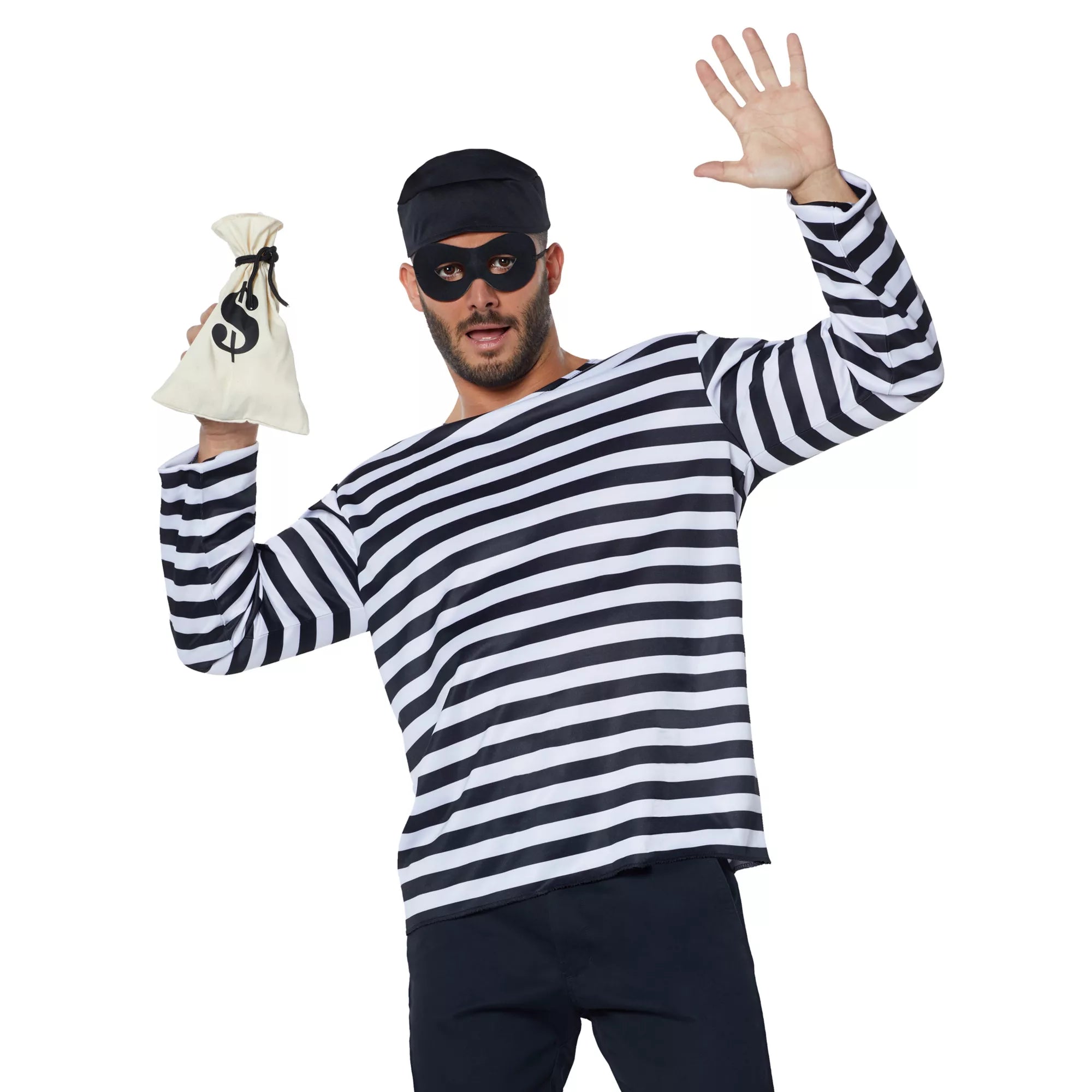 Adult Burglar Plus Size Costume