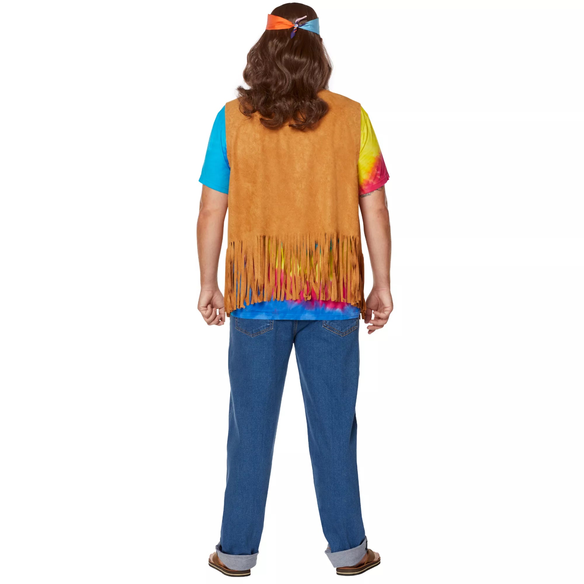 Fringed Suede Hippie Vest