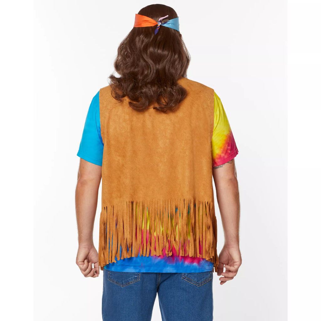 Fringed Suede Hippie Vest
