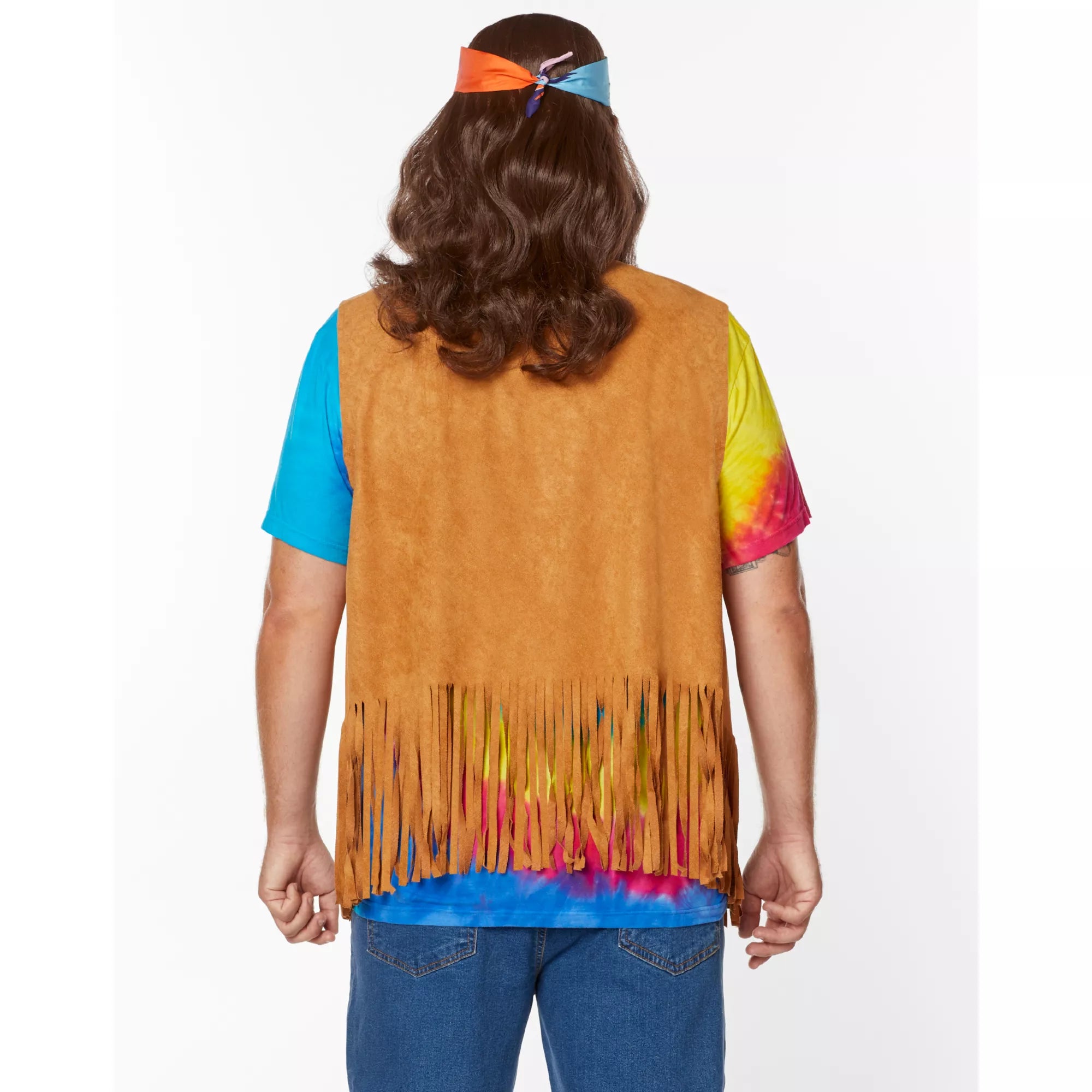 Fringed Suede Hippie Vest