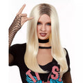 Blonde Black Roots Wig
