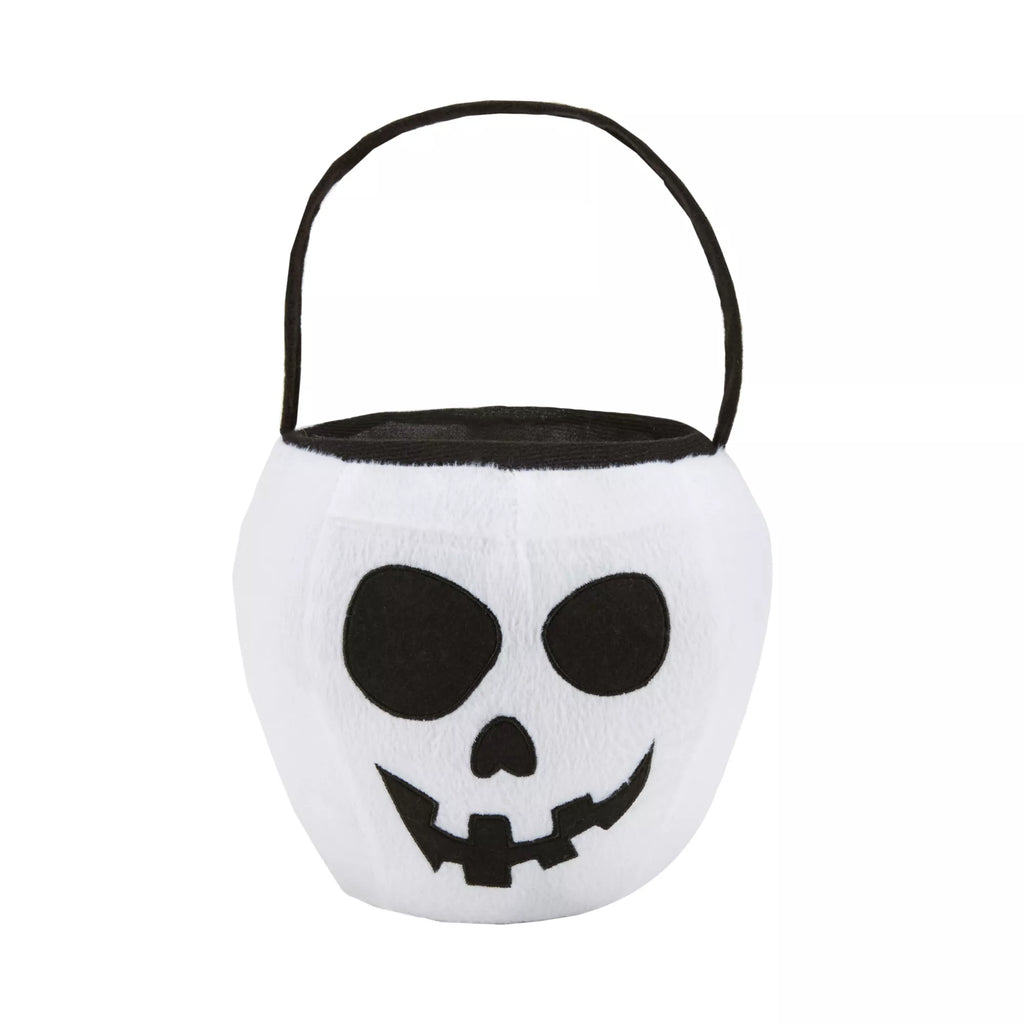 Skull Plush Treat Bucket
