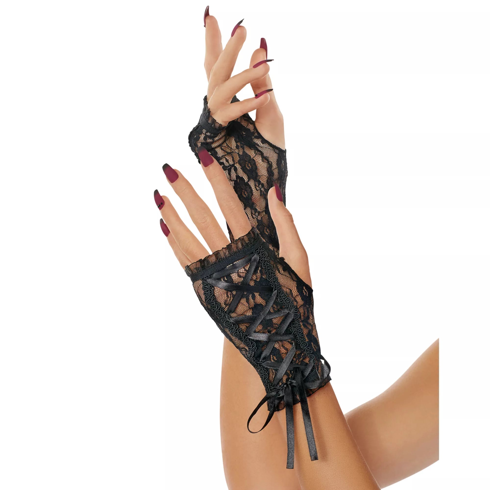 Black Lace Glovettes