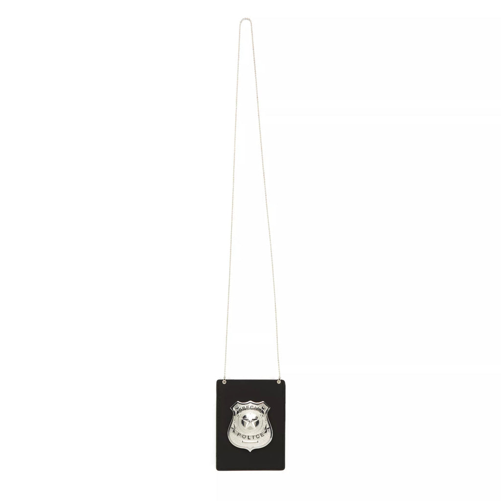 Cop Badge ID Necklace