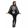 Adult Skeleton Poncho