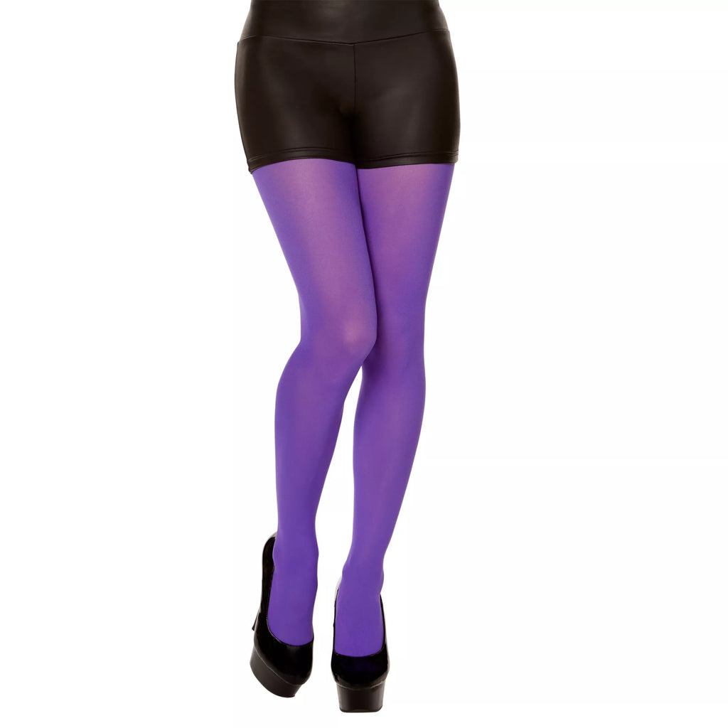 Opaque Purple Tights