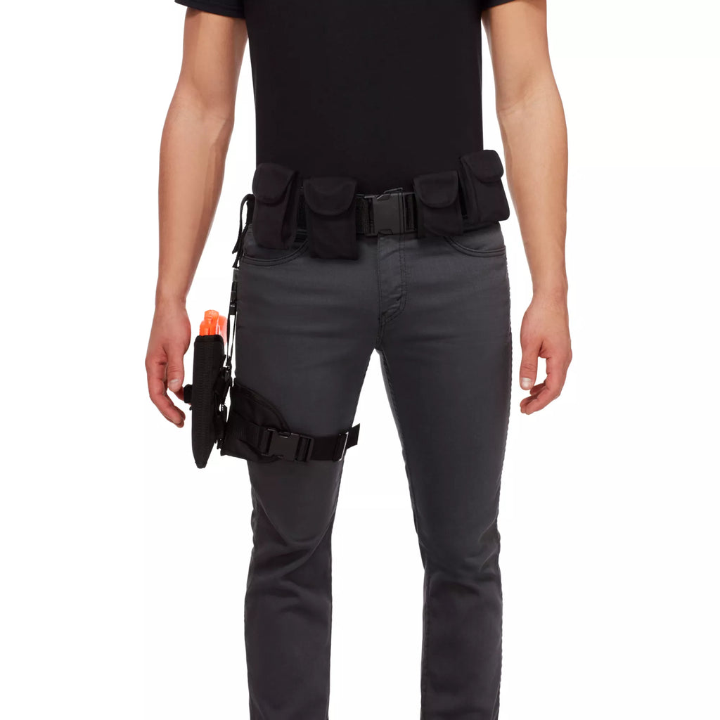 Police Belt with Leg Holster