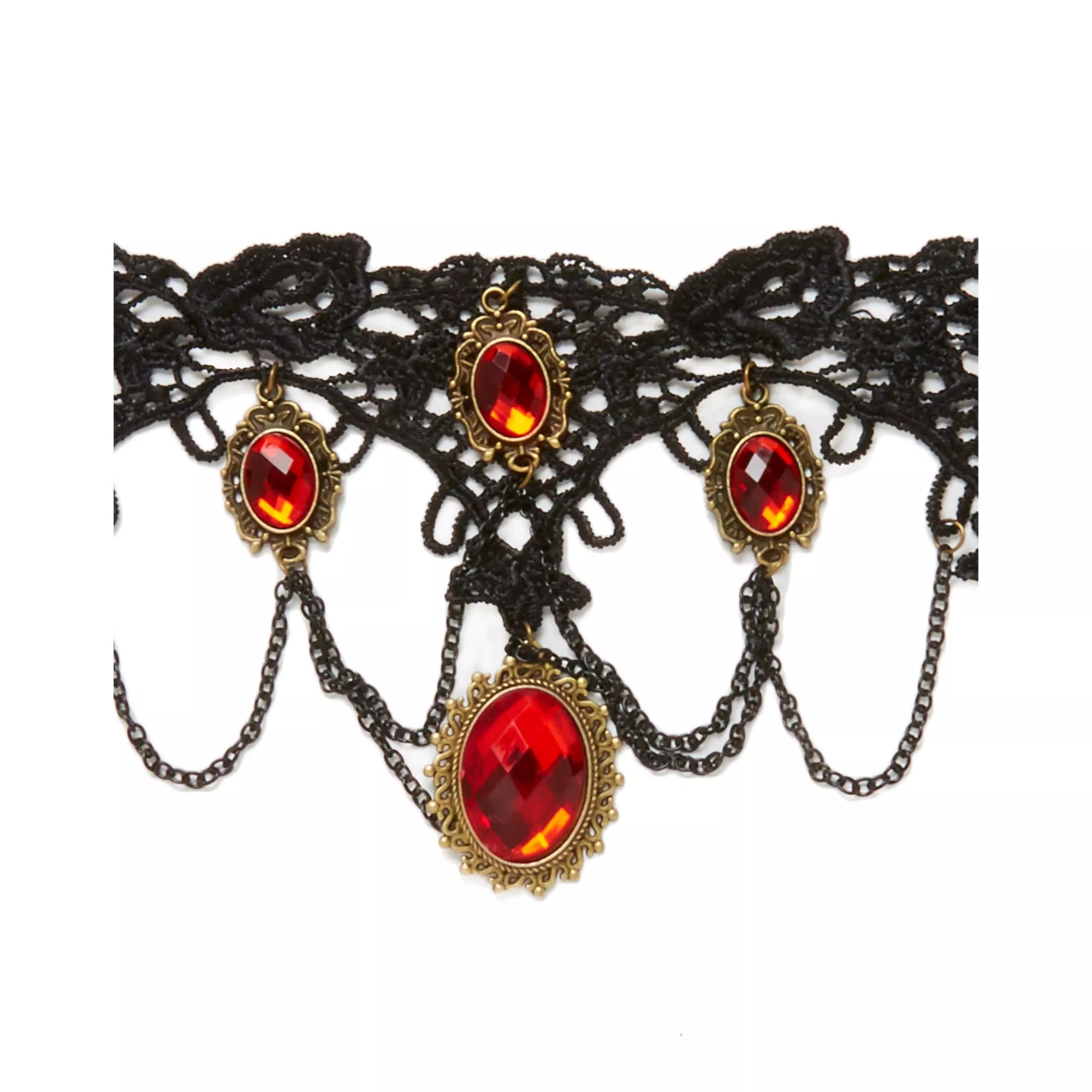 Black Lace Vampire Choker