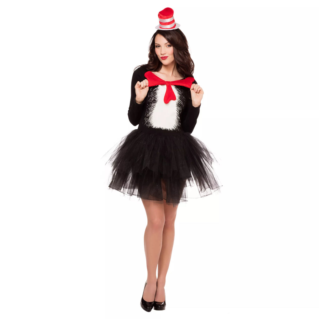 Adult Cat in the Hat Tutu Dress - Dr. Seuss