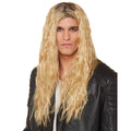 Blonde Glam Metal Wig