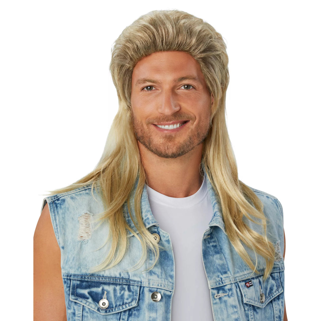 Blonde Mullet Wig