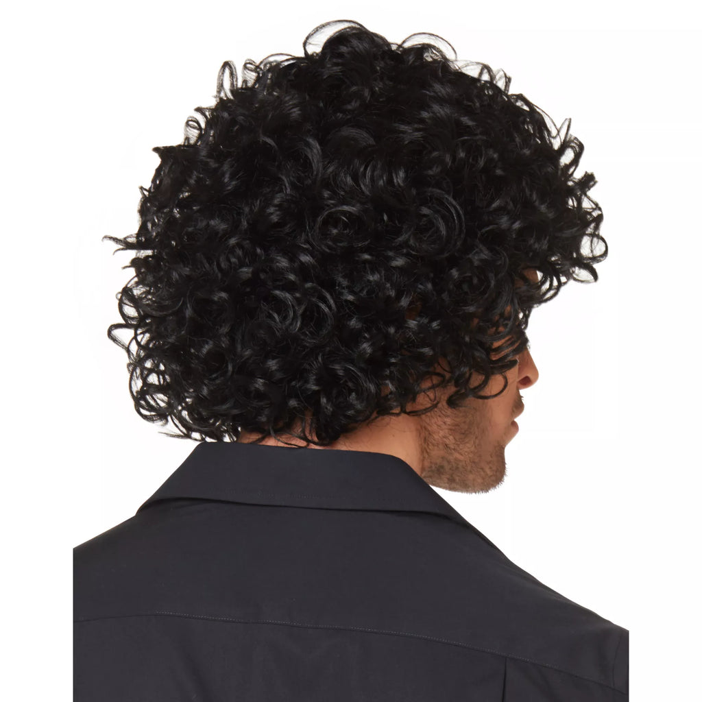Curly Haired Singer Wig