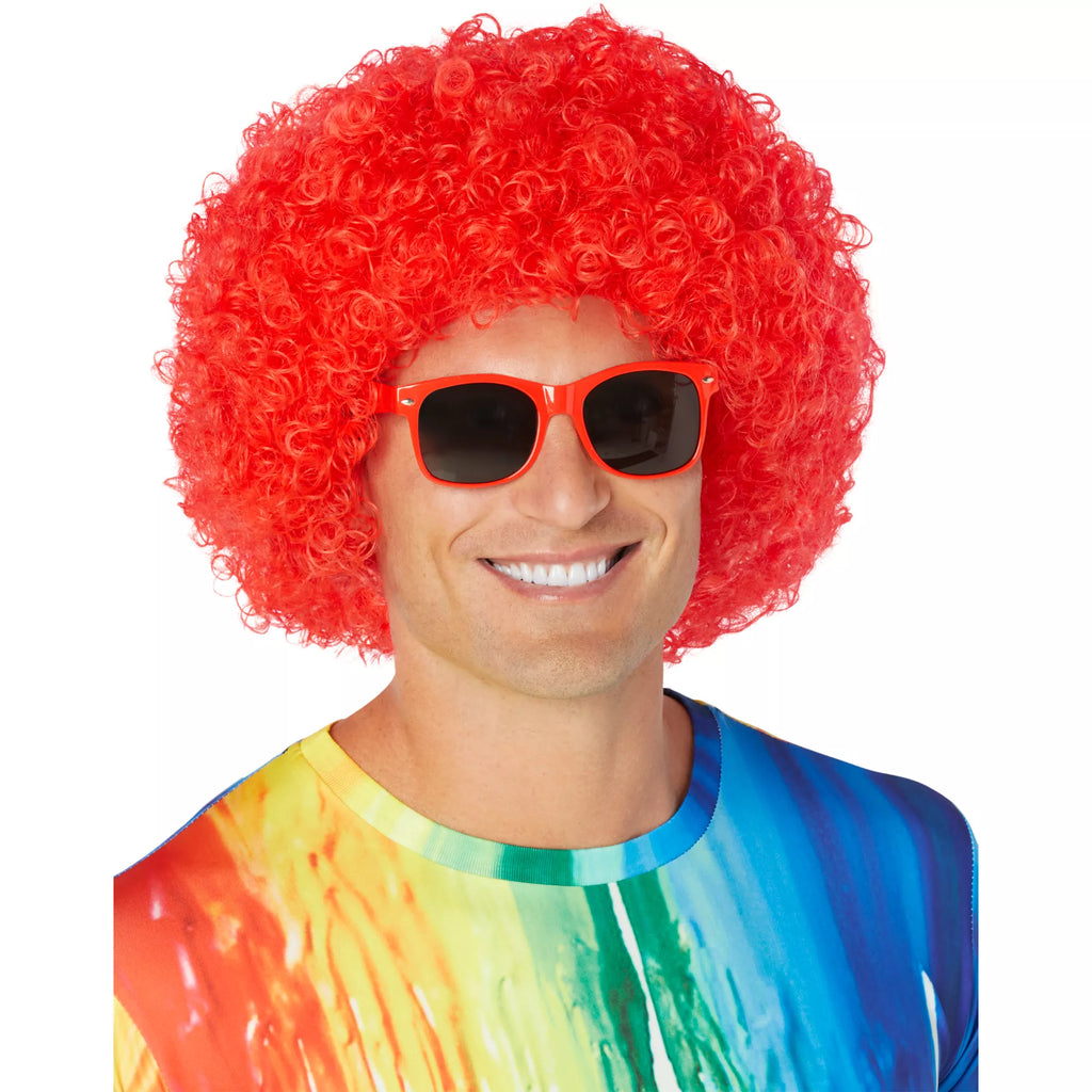 Red Curly Wig