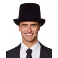 Male Black Top Hat