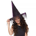 Girls Glitter Witch Hat