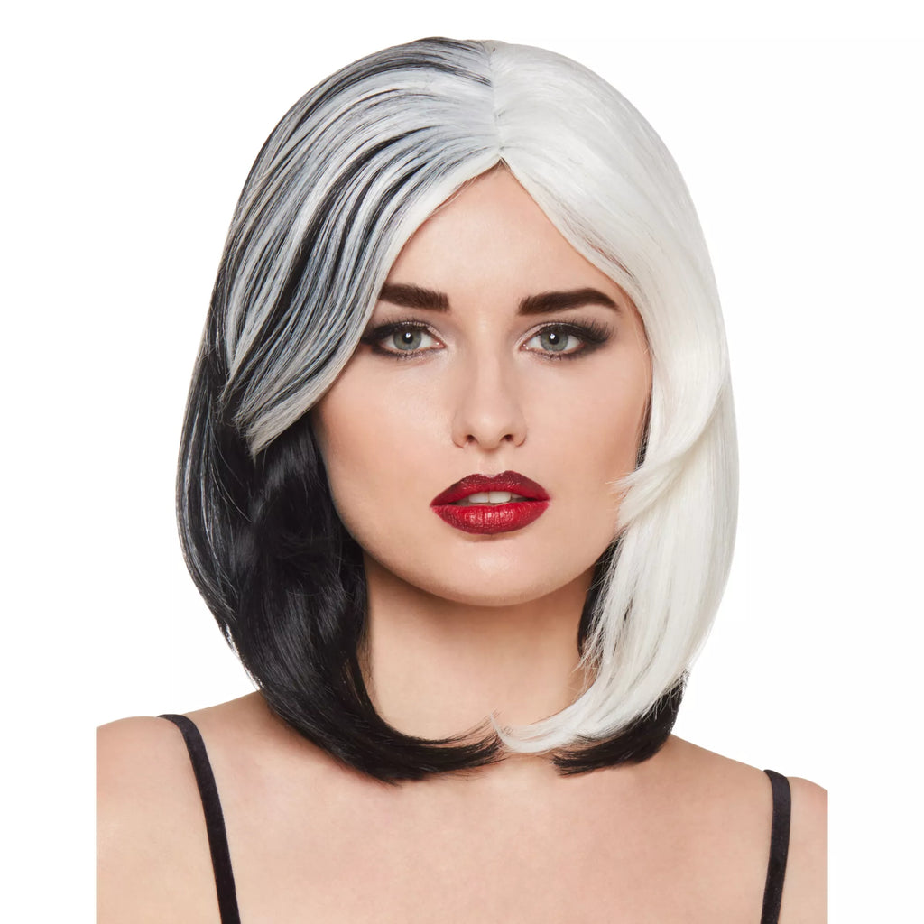 Black and White Wig