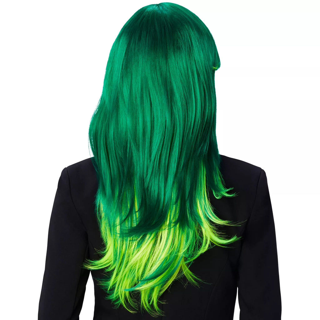 Green Ombre Wig