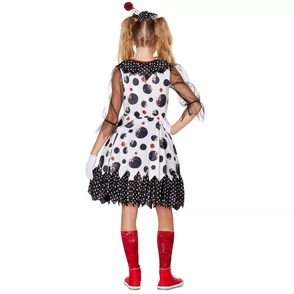 Kids Creepy Clown Costume
