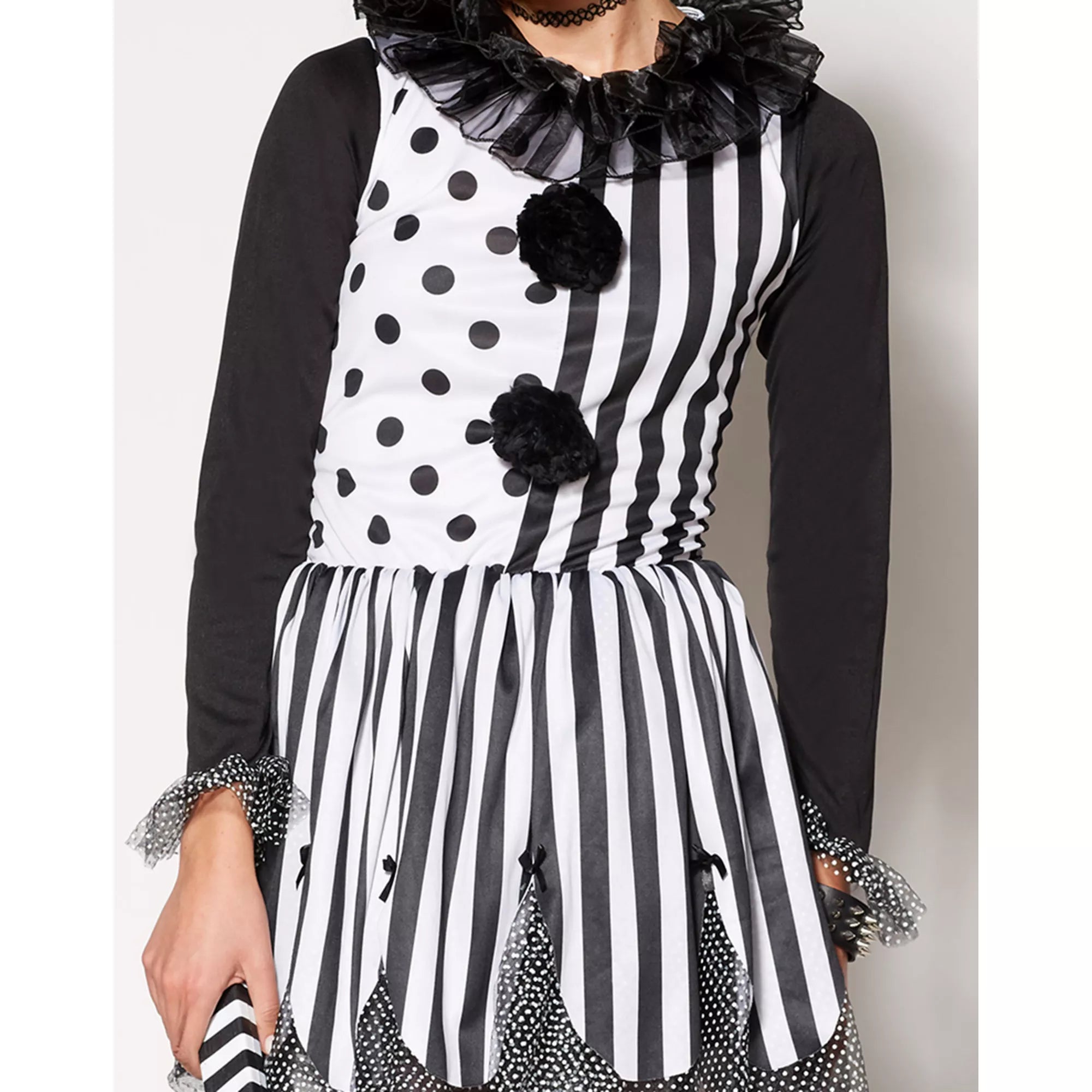 Adult Twisted Trickster Clown Costume