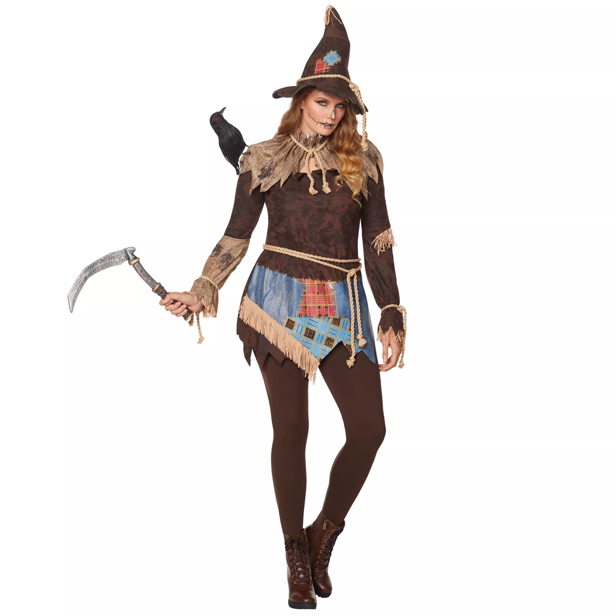Adult Creepy Scarecrow Costume