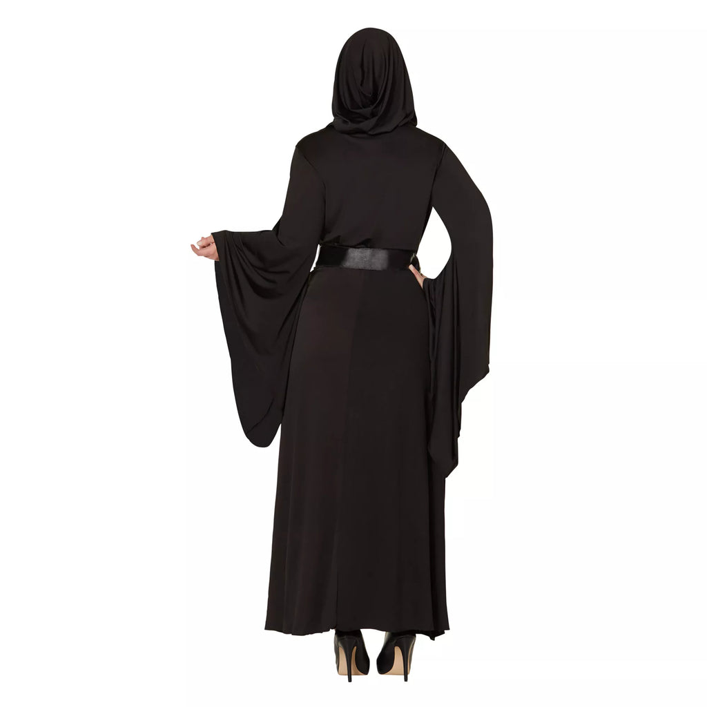 Adult Black Hooded Dress