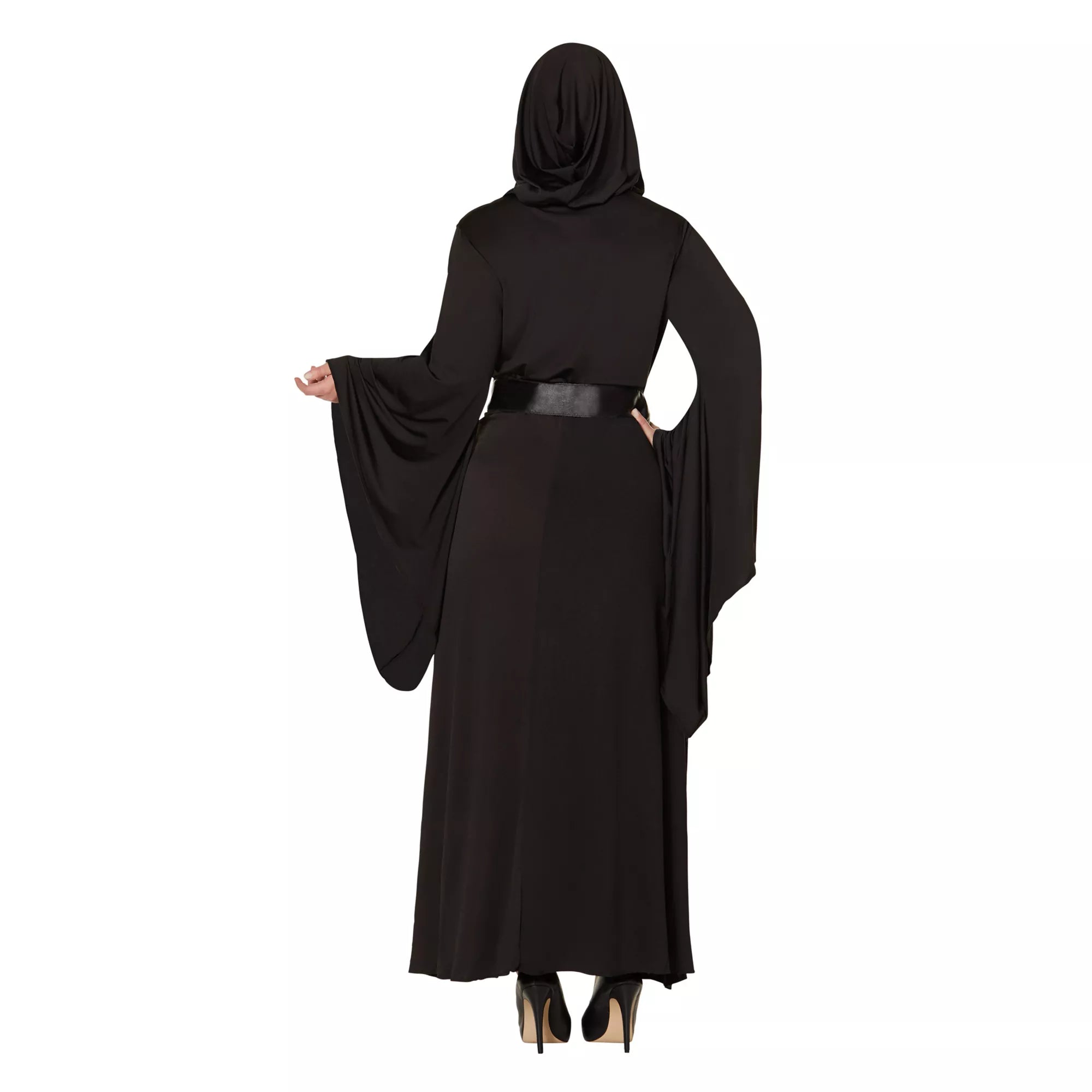 Adult Black Hooded Dress