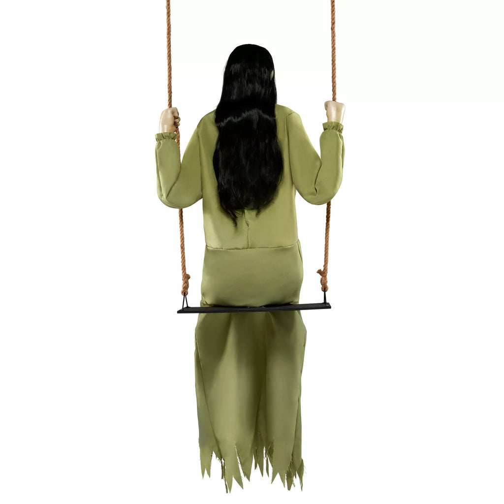 Empty Soul Girl On A Swing Static Prop