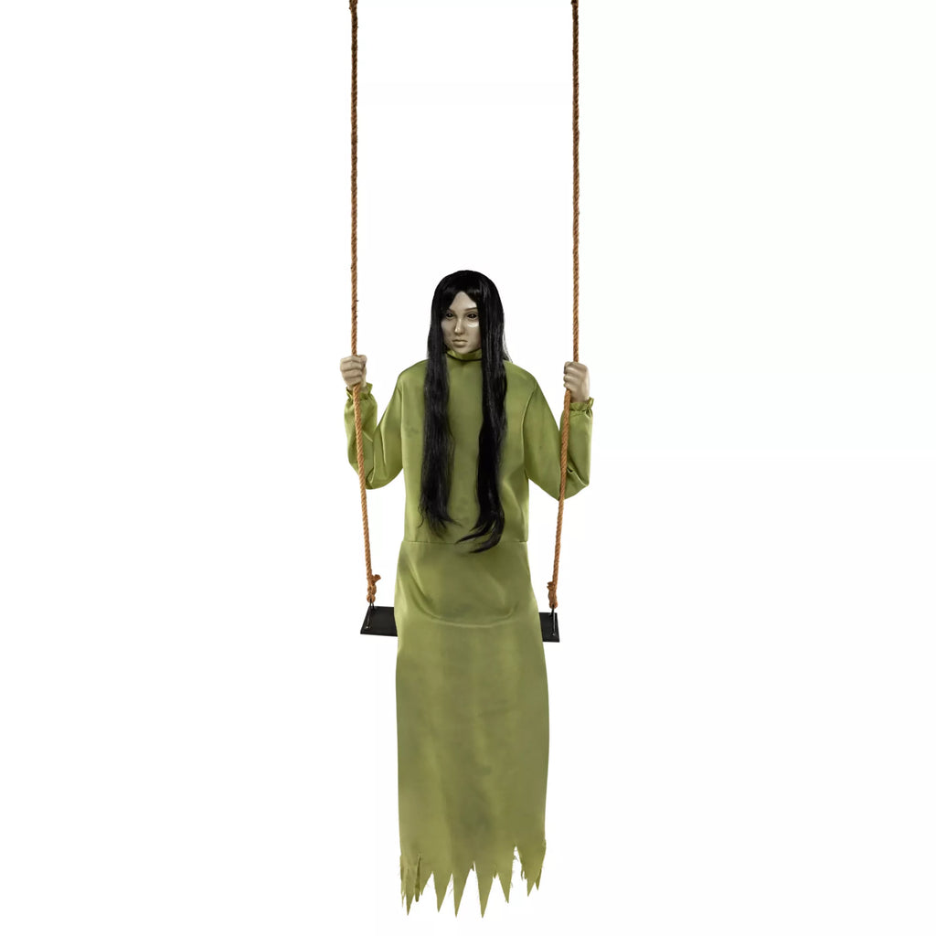 Empty Soul Girl On A Swing Static Prop
