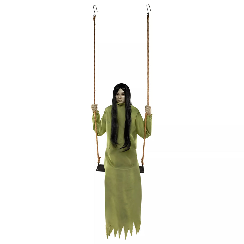 Empty Soul Girl On A Swing Static Prop