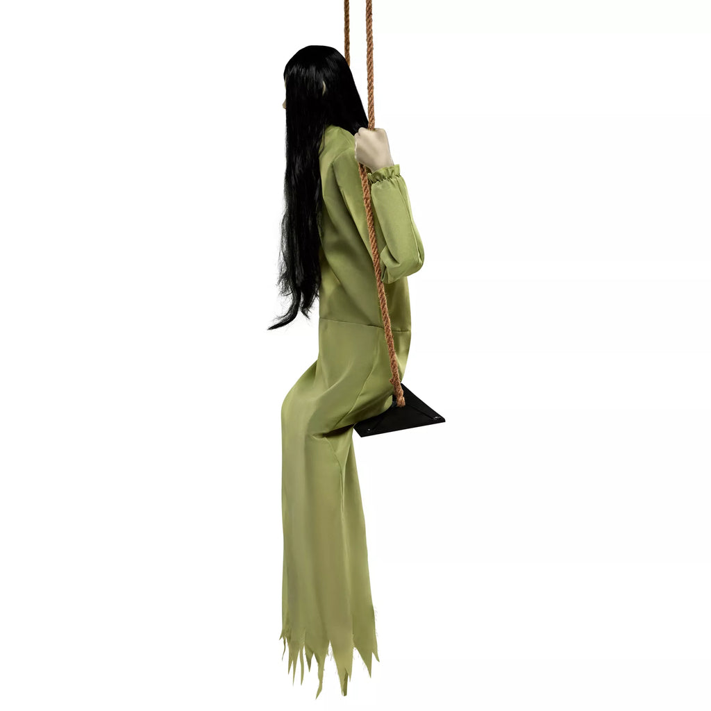 Empty Soul Girl On A Swing Static Prop