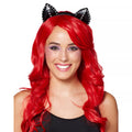 Stitched Cat Ear Headband