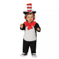 Baby Hooded Cat in the Hat One Piece Costume - Dr. Seuss