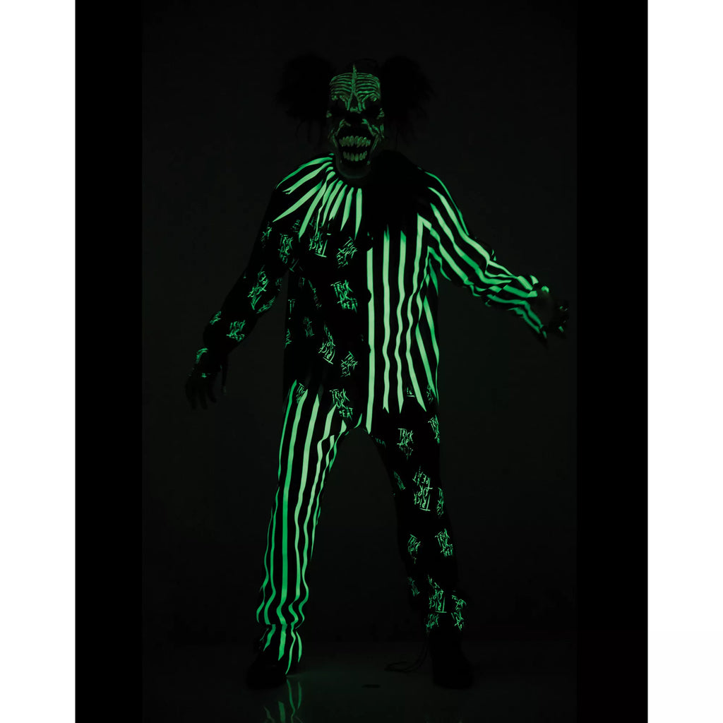 Kids Glow in the Dark Clown Costume