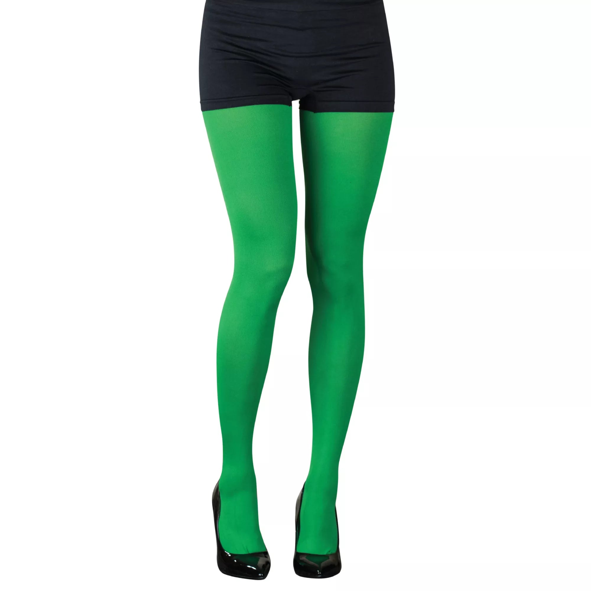 Opaque Tights - Green