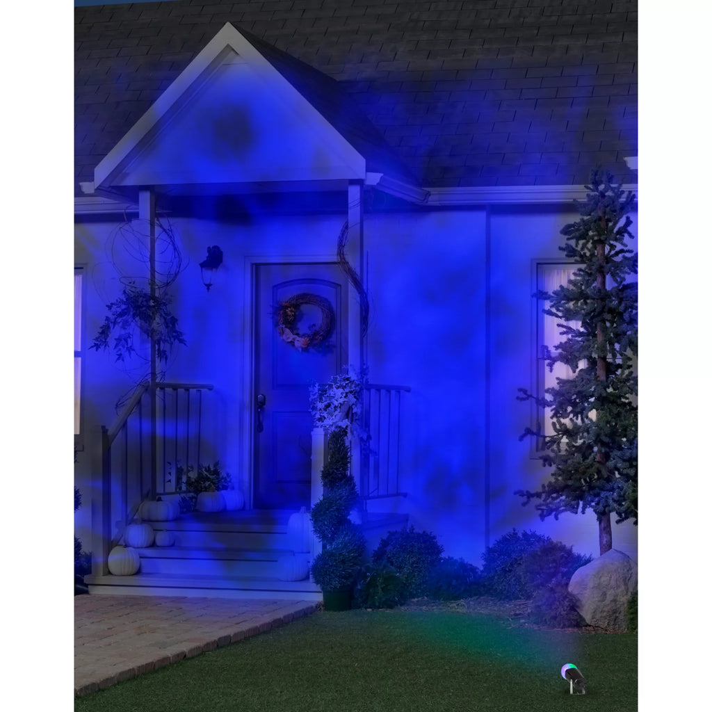 Halloween Lightshow Projection Fire & Ice Spotlight (Black Light)