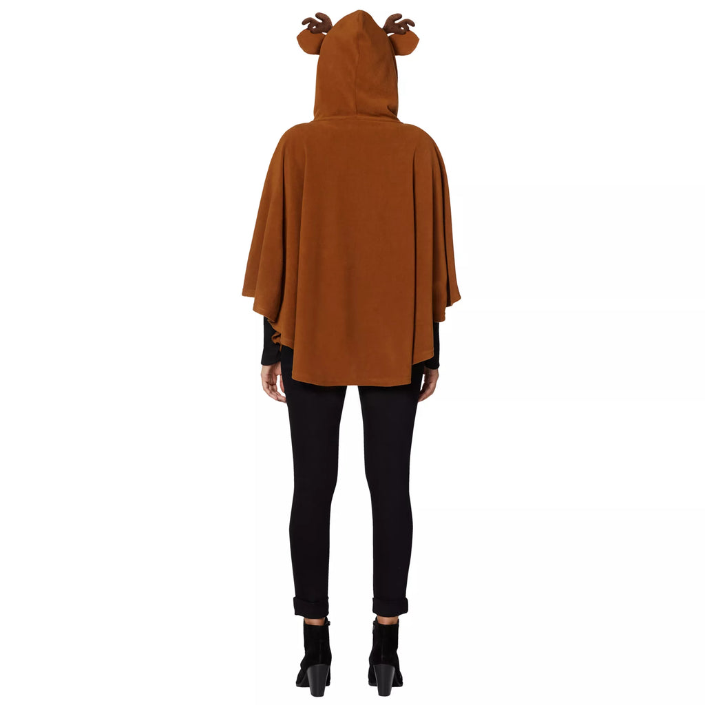 Adult Faux Fur Deer Poncho