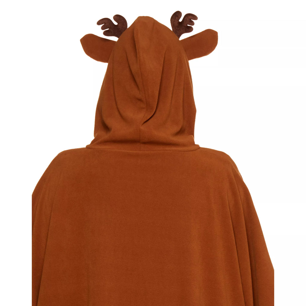 Adult Faux Fur Deer Poncho