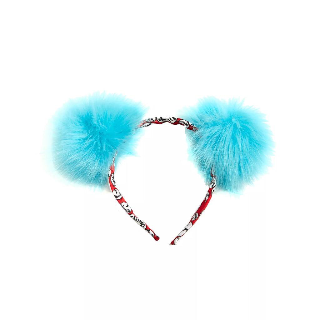 Faux Fur Thing One and Thing Two Headband - Dr. Seuss
