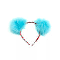 Faux Fur Thing One and Thing Two Headband - Dr. Seuss