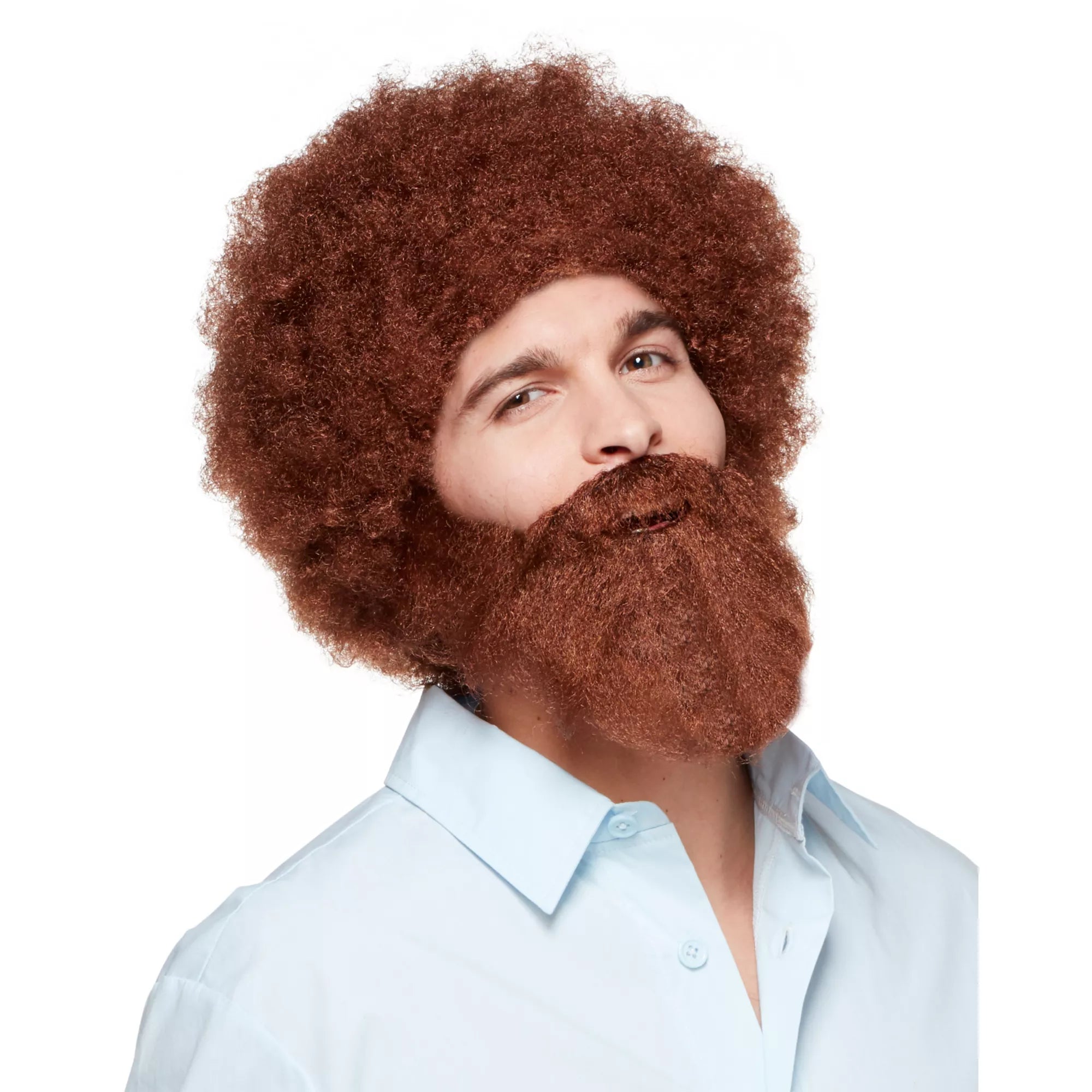 Bob Ross Wig and Beard