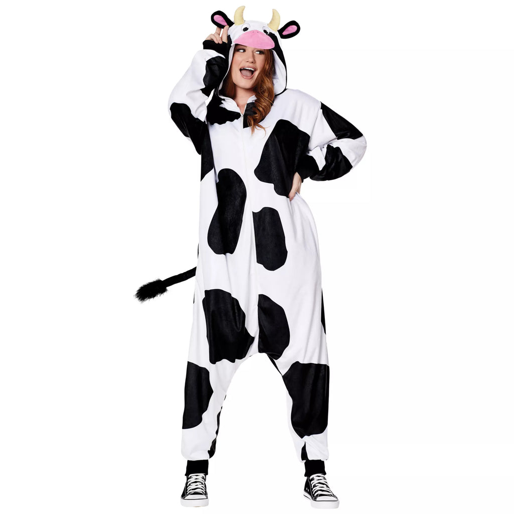 Adult Cow Jumpsuit