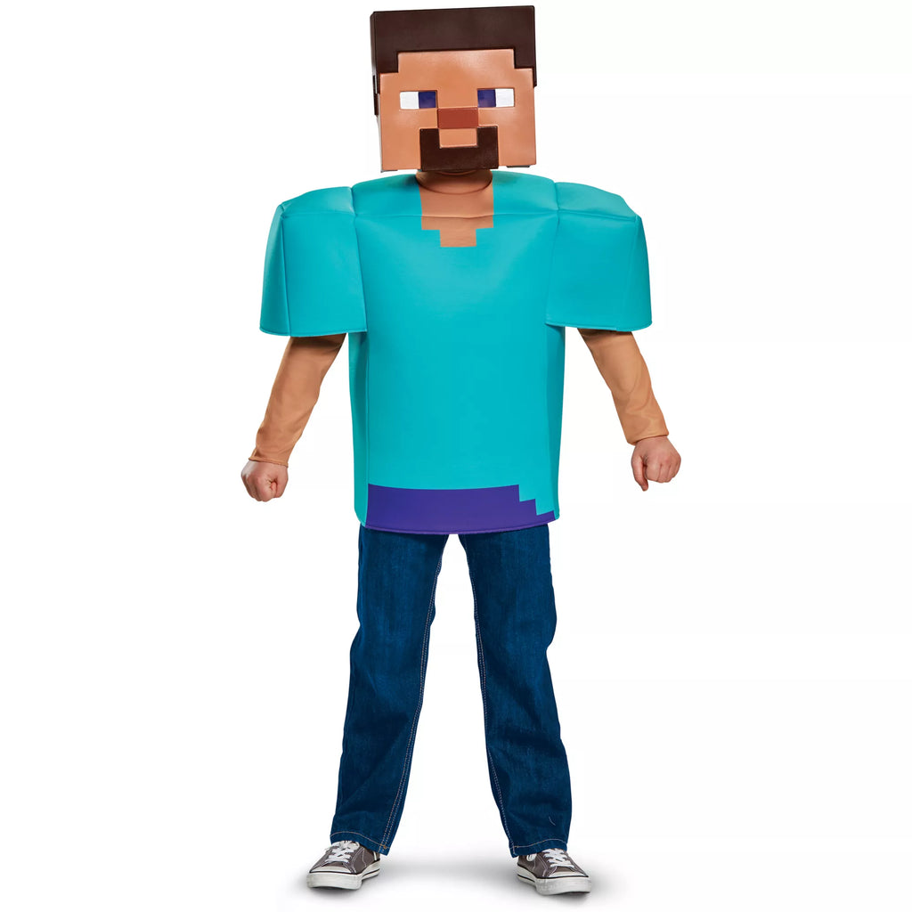 Kids Steve Costume - Minecraft