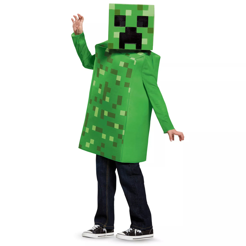 Kids Creeper Costume - Minecraft