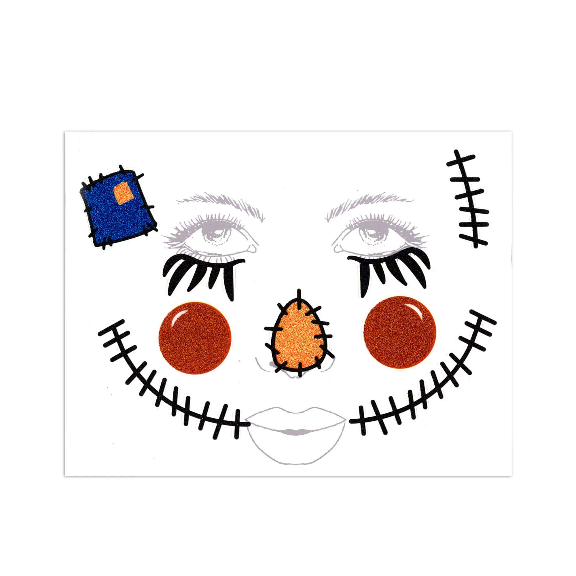 Scarecrow Face Decal