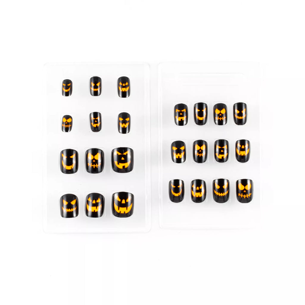 Pumpkin Press On Nails