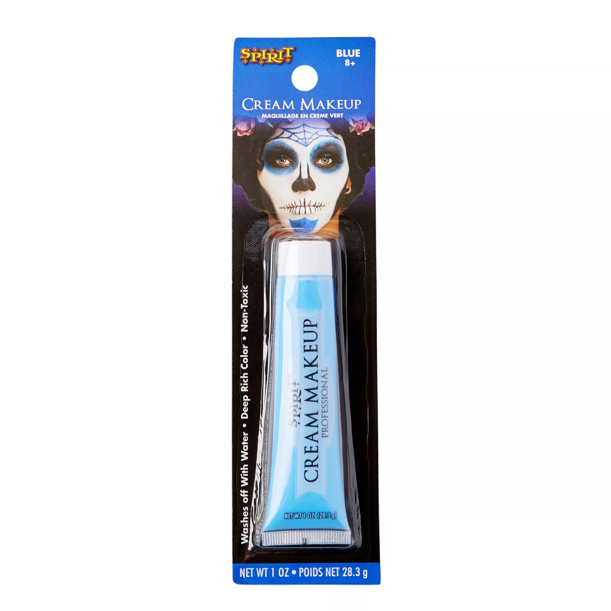 Light Blue Cream Makeup