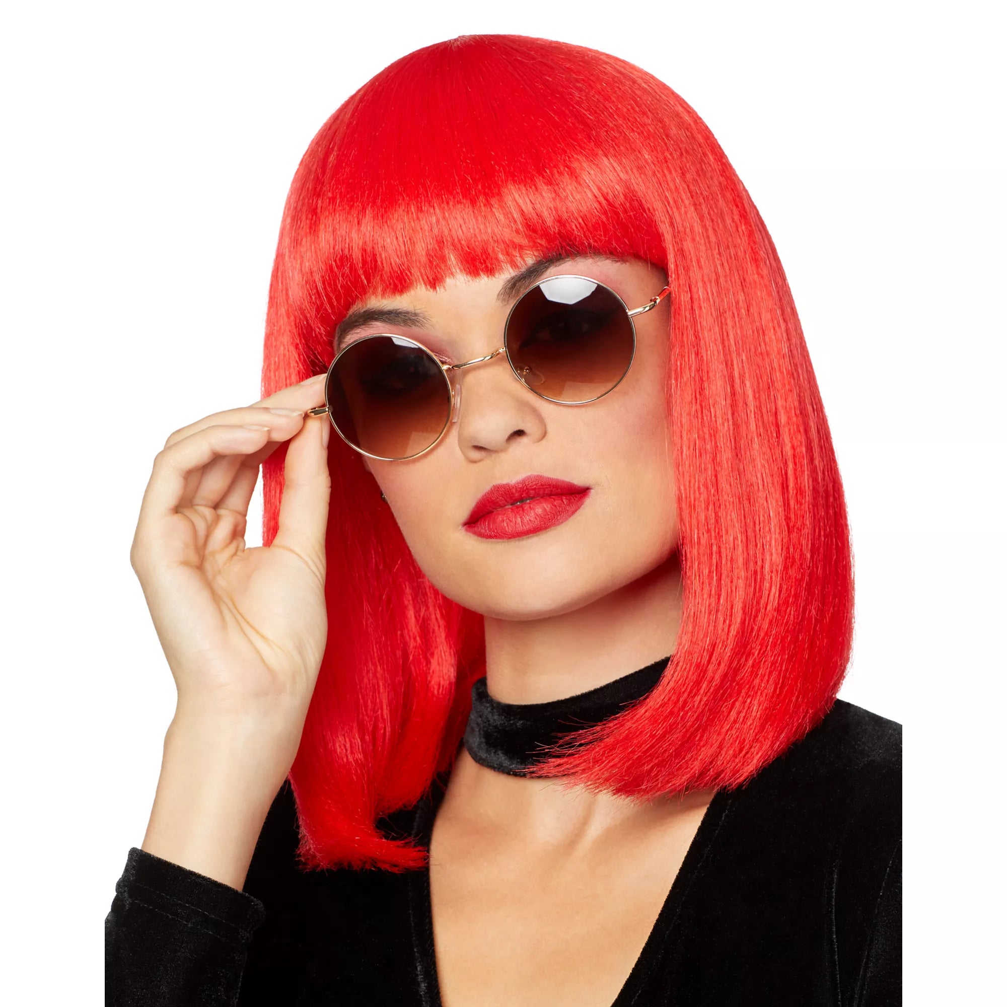 Red Pageboy Wig